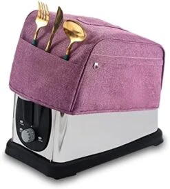 2 Slice Toaster Cover, Toaster Bags With Pockets, Bread Toaster Oven Dustproof Cover, Toaster Storage Bag, Appliance Covers For Kitchen Small Appliance, Fingerprint Protection, Gift For Women (S, Purple) 19 2 Slice Toaster Cover, Toaster Bags With Pockets, Bread Toaster Oven Dustproof Cover, Toaster Storage Bag, Appliance Covers For Kitchen Small Appliance, Fingerprint Protection, Gift For Women (S, Purple) -KitchenAid Shop 41A6cIjsLBL. AC