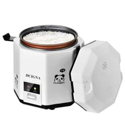 1.2L Mini Rice Cooker, Electric Lunch Box, Travel Rice Cooker Small, Removable Non-stick Pot, Keep Warm Function, Suitable For 1-2 People - For Cooking Soup, Rice, Stews, Grains & Oatmeal