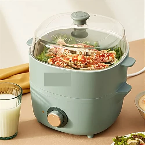 Tg Stock Pots Electric Steamer Household Double-Layer 4-Liter Large Capacity Electric Steamer Automatic Power-Off Small Breakfast Machine 5 Tg Stock Pots Electric Steamer Household Double-Layer 4-Liter Large Capacity Electric Steamer Automatic Power-Off Small Breakfast Machine - Image 3
