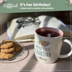 Andma Gifts From Grandkids - Best Grandma Ever Coffee Mug And Socks, Great Gift From Grandson Granddaughter, Grandchildren, Greatest Grandparents Birthday, Christmas, Mothers Day -KitchenAid Shop 41ADhHaJanL