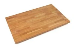 CHYKCT1225-O Cherry Kitchen Counter Top With Oil Finish, 1.5" Thickness, 12" X 25"