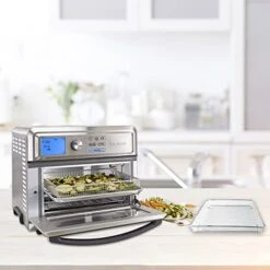 Air Fryer Basket, Compatible With Cuisinart TOA-60 Serie/TOA-65 Air Fryer, Oven Crisper Basket,cuisinart Air Fryer Toaster Oven Replacement Tray,304 Food-Grade Stainless Steel Wire Rack -KitchenAid Shop 41AST4t1VYL