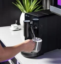 Rofile Automatic Espresso Machine + Milk Frother | Brew In 90 Seconds | 20 Bar Pump Pressure For Balanced Extraction | Five Adjustable Grind Size Levels | WiFi Connected For Customization | Black -KitchenAid Shop 41AUaoRepGL