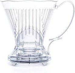 Coffee Dripper And Filters, Large 18 Oz, Original Classic Design, Safe BPA Free Plastic, Drip Coffee Maker Pour Over, Manual Coffee Maker, Includes 100 Filters, Coaster And Lid,, 18 Oz (Java) -KitchenAid Shop 41AaIHZXfJL. AC