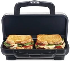 Deluxe Hot Sandwich Maker, Nonstick Plates, Stainless Steel (25415) 15 Deluxe Hot Sandwich Maker, Nonstick Plates, Stainless Steel (25415) -KitchenAid Shop 41AcG7SXXoL. AC
