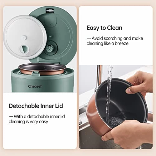 1.2L Mini Rice Cookers, Portable Rice Cookers, Small Rice Cookers 8 1.2L Mini Rice Cookers, Portable Rice Cookers, Small Rice Cookers - Image 6
