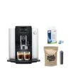 Jura E6 Automatic, Affordable Espresso Machine With Programmable Coffee Strength Bundle With Smart Filter Cartridge, Cleaning Tablets (6 Count), And East Coast Blend Whole Bean Coffee 1 Lb (4 Items)