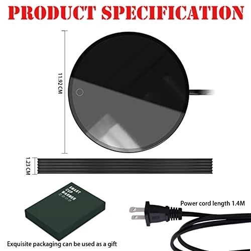 Mart Coffee Mug Warmer,SAINSWIN 2-Setting Coffee Cup Warmer For Office,Electric Mug Warmer For Tea,Coffee,Beverage,Milk,Cup Warmer Heating Plate Is For People (NO Mug Included) 3 Mart Coffee Mug Warmer,SAINSWIN 2-Setting Coffee Cup Warmer For Office,Electric Mug Warmer For Tea,Coffee,Beverage,Milk,Cup Warmer Heating Plate Is For People (NO Mug Included)