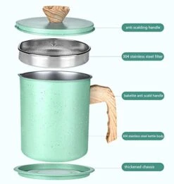 Bacon Grease Keeper Storage Container-1.4L 304 Stainless Steel Bacon Grease Saver And Storage Container Red -KitchenAid Shop 41AuWnoUyfL