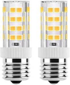 Microwave Oven Appliance 4W E17 LED Bulb (40W Halogen Bulb Equivalent) Warm White 3000K Non-Dimmable Ceramic Body Microwave Oven Light Bulb ( 4pack) -KitchenAid Shop 41Axmlf1qhL. AC