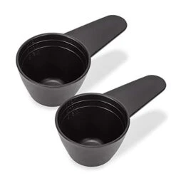 Perfect Coffee Measuring Scoop, Reusable Plastic Spoon For Coffee, Milk Powder, Fruit Powder, Seed, Spices - 2 Pack