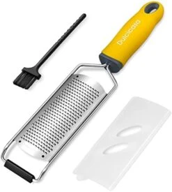 Classic Zester And Grater - Professional Kitchen Lemon Zester For Lime, Cheese, Garlic, Ginger, Chocolate, Vegetables, Fruits, Dishwasher Safe (Narrow) -KitchenAid Shop 41B3l1SBdL. AC