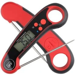 Digital Meat Thermometers For Kitchen Cooking,Waterproof Instant Read Food Thermometer,Outdoor Cooking,Grilling Smoker,Deep Frying,Baking,BBQ