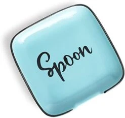 Ceramic Spoon Rest For Stove Top - 4.75 Inches Large Spoon Holder For Kitchen Counter, Modern Spoon For Farmhouse, Cooking Utensil Rest, Kitchen Accessories, Dishwasher Safe (Turquoise, 1) -KitchenAid Shop 41BIXPVt2bL. AC