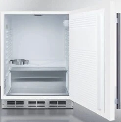 Summit Appliance SBC58WHBIADANK 24" Wide Built-in Undercounter ADA Height Commercially Listed Kegerator In White W/o Tapping Equipment, Stainless Steel Handle, Auto Defrost, Adjustable Thermostat 10 Summit Appliance SBC58WHBIADANK 24" Wide Built-in Undercounter ADA Height Commercially Listed Kegerator In White W/o Tapping Equipment, Stainless Steel Handle, Auto Defrost, Adjustable Thermostat -KitchenAid Shop 41BRkRU4CdL