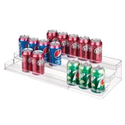 MDesign Plastic Shelf Adjustable & Expandable Spice Rack Organizer With 3 Tiers Of Storage For Kitchen, Cabinet, Pantry Organization - Holds Spice Bottles, Seasonings - Ligne Collection - Clear -KitchenAid Shop 41BRxUl7kwL