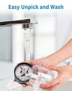 Amateys Personal Blender For Shakes And Smoothies,Professional Kitchen Blender With Blending & Grinding Blades, Portable Coffee Grinder With 24/10 OZ Travel Bottles, Adjustable Speeds Juice Blender -KitchenAid Shop 41BWArzaILL