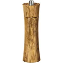 Zassenhaus "Frankfurt" Olive Wood Ceramic Pepper Mill