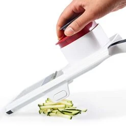 Zyliss Easy Control Handheld Slicer, White, Grey And Red 10 Zyliss Easy Control Handheld Slicer, White, Grey And Red -KitchenAid Shop 41BhCbCft1L
