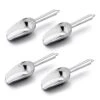 Mini Scoop, E-far 3 Ounce Stainless Steel Kitchen Utility Scoops, Ideal For Candy/Ice Cube/Flour/Sugar/Coffee Bean/Protein Powder, Food Grade & Anti Rust, Easy Clean & Dishwasher Safe (4 Pack) -KitchenAid Shop 41BhUnTuxLL