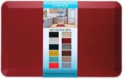 Anti Fatigue Floor Mat – 3/4 Inch Thick Perfect Kitchen Mat, Standing Desk Mat – Comfort At Home, Office, Garage – Durable – Stain Resistant – Non-Slip Bottom (20" X 32", Black) 31 Anti Fatigue Floor Mat – 3/4 Inch Thick Perfect Kitchen Mat, Standing Desk Mat – Comfort At Home, Office, Garage – Durable – Stain Resistant – Non-Slip Bottom (20" X 32", Black) -KitchenAid Shop 41Bj0oJq6QL. AC