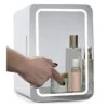 TONPOP Mini Makeup Beauty Fridge, 8 Liter Portable Cosmetic Fridge 2-in-1 Makeup Mirror Skin Care Fridge With LED Light Compact Portable Cooler For Home, Bar,Bedroom,Office,Car -KitchenAid Shop 41BkvPMPH3S