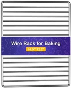 Wire Oven Rack Compatible For Cuisinart TOA-60/65 Convection AirFryer Toaster Oven, TOBEFORT Stainless Steel Wire Rack, Replacement Oven-Safe Warming Rack, Cooling Rack For Cooking And Baking -KitchenAid Shop 41BvYeeOJL. AC
