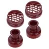 RAKUTE Donut Maker Cutter Non-stick Doughnut Molds 4pcs Fondant Cake Bread Dessert Bakery Moulds Biscuit Stamp Moulds Baking Tool For Home Kitchen Pineapple Shape Pan (Color : Brown, Size : 10.4x10. -KitchenAid Shop 41BwQHQWG7L
