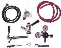 Keg Conversion Kit For Refrigerator (Convert A Standard Refrigerator To A Kegerator)