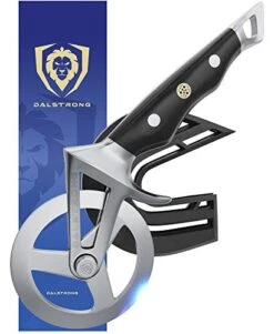 ALSTRONG - Pizza Wheel - The Orbit Razor Pizza Wheel & Cutter - High-Carbon, Heavy-Duty Stainless Steel - G10 Handle - W/Cover