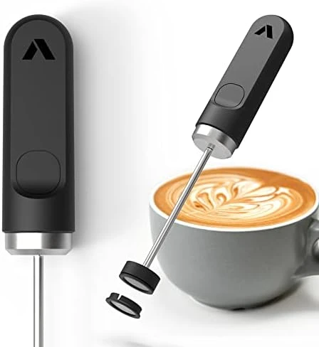 NanoFoamer Lithium Handheld Milk Foamer; Make Premium Microfoamed Milk For Barista-Style Coffee Drinks At Home. New Model With Dozens Of Improvements. USB-C Rechargeable 8 NanoFoamer Lithium Handheld Milk Foamer; Make Premium Microfoamed Milk For Barista-Style Coffee Drinks At Home. New Model With Dozens Of Improvements. USB-C Rechargeable - Image 6