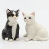 20759 Black And White Cats Salt And Pepper Shakers