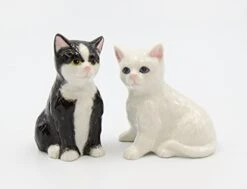 20759 Black And White Cats Salt And Pepper Shakers