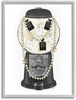 Stupell Industries Vintage Gumball Machine Designer Perfume Necklace Accessories, Design By Amanda Greenwood, Black, 16 X 20 25 Stupell Industries Vintage Gumball Machine Designer Perfume Necklace Accessories, Design By Amanda Greenwood, Black, 16 X 20 -KitchenAid Shop 41CIQ2wwIL. AC 1