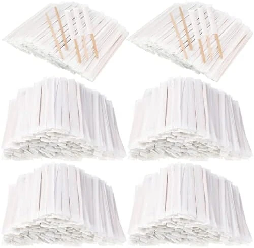 2000 Pcs Individually Wrapped Wooden Coffee Stirrers, Disposable Coffee Stir Sticks Round End Coffee Sticks Bulk Wood Stirrers For Coffee Cocktail Hot Drinks Restaurant Bar Home Office (5.5 Inch) 11 2000 Pcs Individually Wrapped Wooden Coffee Stirrers, Disposable Coffee Stir Sticks Round End Coffee Sticks Bulk Wood Stirrers For Coffee Cocktail Hot Drinks Restaurant Bar Home Office (5.5 Inch) - Image 9