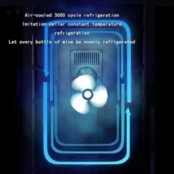 ATAAY 30 Bottle Under Counter Wine Refrigerator, 10 Inches Wide, Built-in Or Free Standing -KitchenAid Shop 41CNOzV9ntS