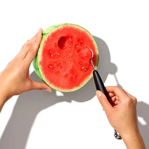 OXO Good Grips Melon Baller Silver & Good Grips Mango Slicer With Scoop 5 OXO Good Grips Melon Baller Silver & Good Grips Mango Slicer With Scoop - Image 3