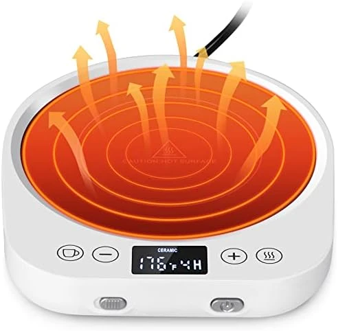 Candle Mug Warmer Electric,Auto On/Off Gravity-Induction Coffee Mug Warmer With 9 Temp Settings,1-9 Timer Candle Melter Warmer Beverage Coffee Warmer Practical Portable Warmer For Home & Office 9 Candle Mug Warmer Electric,Auto On/Off Gravity-Induction Coffee Mug Warmer With 9 Temp Settings,1-9 Timer Candle Melter Warmer Beverage Coffee Warmer Practical Portable Warmer For Home & Office - Image 7