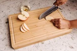 Reversible Cutting Board For Kitchen - A Combo Of EXTRA THICK Multipurpose Large Chopping Board (17 X 11.8 X 1.6) ; This Butcher Block Makes Great House Warming Presents And Kitchen Accessories -KitchenAid Shop 41CRylIxJzL