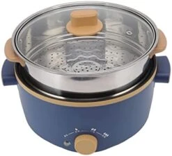 2.5L Electric Cooker Pot, Electric Hot Pot For Home, Kitchen, Dormitory, Office(Blue) 11 2.5L Electric Cooker Pot, Electric Hot Pot For Home, Kitchen, Dormitory, Office(Blue) -KitchenAid Shop 41CSQxAtbQL. AC