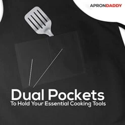 Funny Apron For Men - I Like My Butt Rubbed And My Pork Pulled - Adjustable Large 1 Size Fits All - Poly/Cotton Apron With 2 Pockets - BBQ Gift Apron For Father, Husband, Chef -KitchenAid Shop 41CYrd9c6BL 1