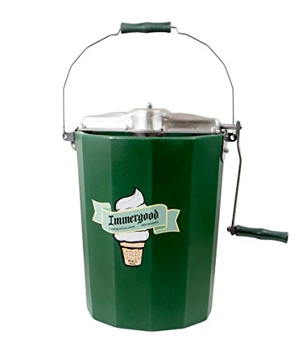 PREMIUM 6 Qt. - Immergood Stainless Steel Ice Cream Maker - Hand Crank 3 PREMIUM 6 Qt. - Immergood Stainless Steel Ice Cream Maker - Hand Crank