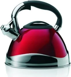 "Varus Kettle, Stainless Steel, Red, 3.0 Litre -KitchenAid Shop 41CemKjMvXL. AC