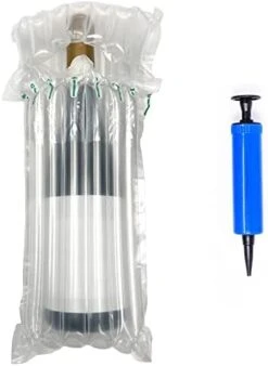 Nnovative Haus Pack Of 25 Wine Bottle Protector Bag With Free Pump. Inflatable Air Columns Cushioning Safe Transportation Of Glass Bottles While Traveling On Airplane. Premium Packaging Materials -KitchenAid Shop 41CjS0GMXoL. AC
