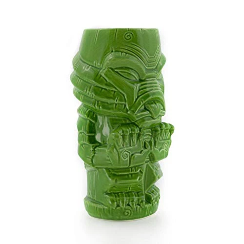 18 Ounce Ceramic Mug | Monsters Gill-Man | Lime Green 5 18 Ounce Ceramic Mug | Monsters Gill-Man | Lime Green - Image 3