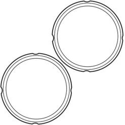 Duo 7-in-1 Electric Pressure Cooker, 8 Quart, 14 One-Touch Programs & Genuine Instant Pot Sealing Ring 2 Pack Clear 8 Quart -KitchenAid Shop 41CpEOrKw3L