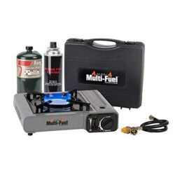 CanCooker Fish Fryer Kit Portable Compact Multi-Fuel Cooktop Single Burner With Convenient Carrying Case And Orange Collapsible Mess Free Cooking Bowl -KitchenAid Shop 41Ctr4suFPL