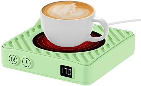 Coffee Mug Warmer With Auto Off Timer, Coffee Cup Warmer For Desk With Auto ON/Off, Coffee Warmer For Desk Auto Shut Off With 3-Temp Settings, Electric Coffee Cup Warmer, Wax Warmer, Warm Gift 10 Coffee Mug Warmer With Auto Off Timer, Coffee Cup Warmer For Desk With Auto ON/Off, Coffee Warmer For Desk Auto Shut Off With 3-Temp Settings, Electric Coffee Cup Warmer, Wax Warmer, Warm Gift - Image 8