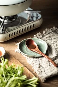 Ceramic Spoon Rest Spoon Holder With Drip Tray For Multiple Utensils, Cooking&Large Spoon Holder For Stove Top, Modern Farmhouse Kitchen Decor Utensil Holder For Spoons, Ladles, Tongs&Spatula Green -KitchenAid Shop 41CwM1jKdXL