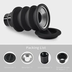 Coffee Grinder Beans Hopper Bellow Compatible With Delonghi EC9335 EC9355 Espresso Coffee Machine Coffee Grinder Cleaning Tool For Blow Out Residual Coffee Grounds -KitchenAid Shop 41D7JIPNfxL